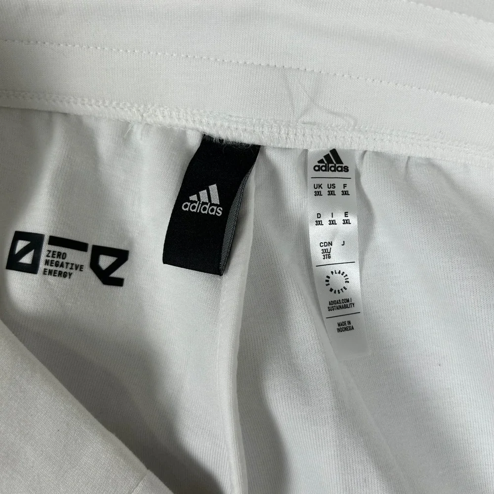 Adidas Z.N.E. Premium Shorts Mens 3XL White AEROREADY Multi Sport IN5098
